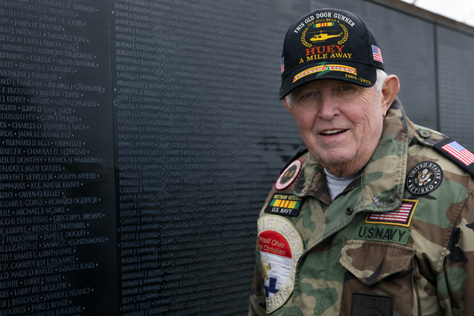 This Old Door Gunner Can Still Hear A Huey A Mile Away Cap