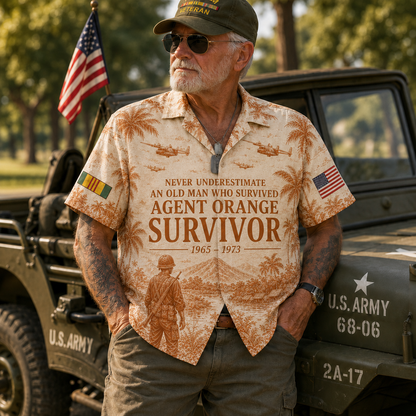 Never Underestimate An Old Man Who Survived Agent Orange
