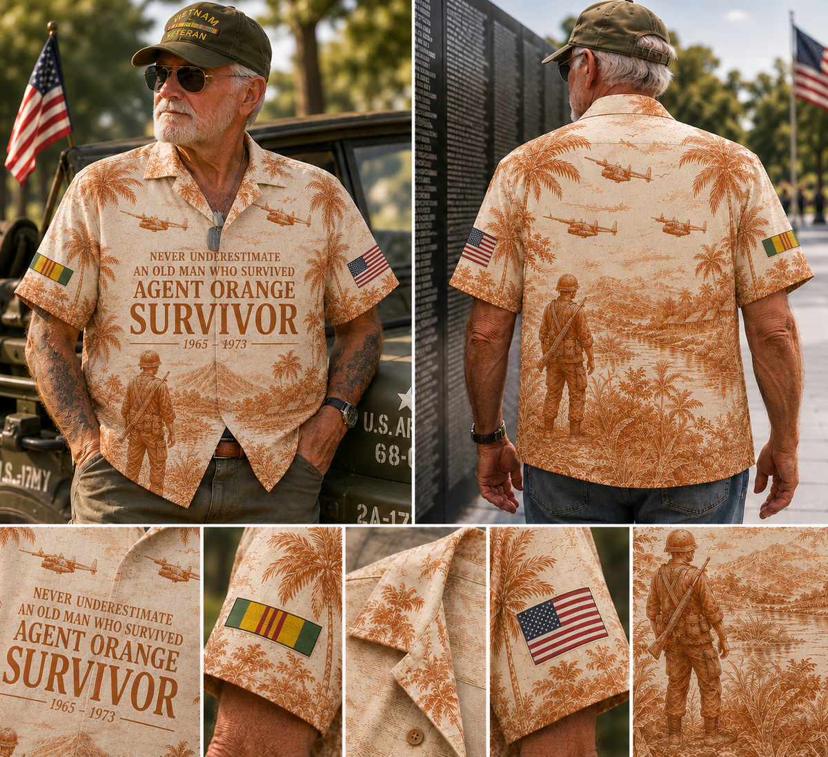 Never Underestimate An Old Man Who Survived Agent Orange