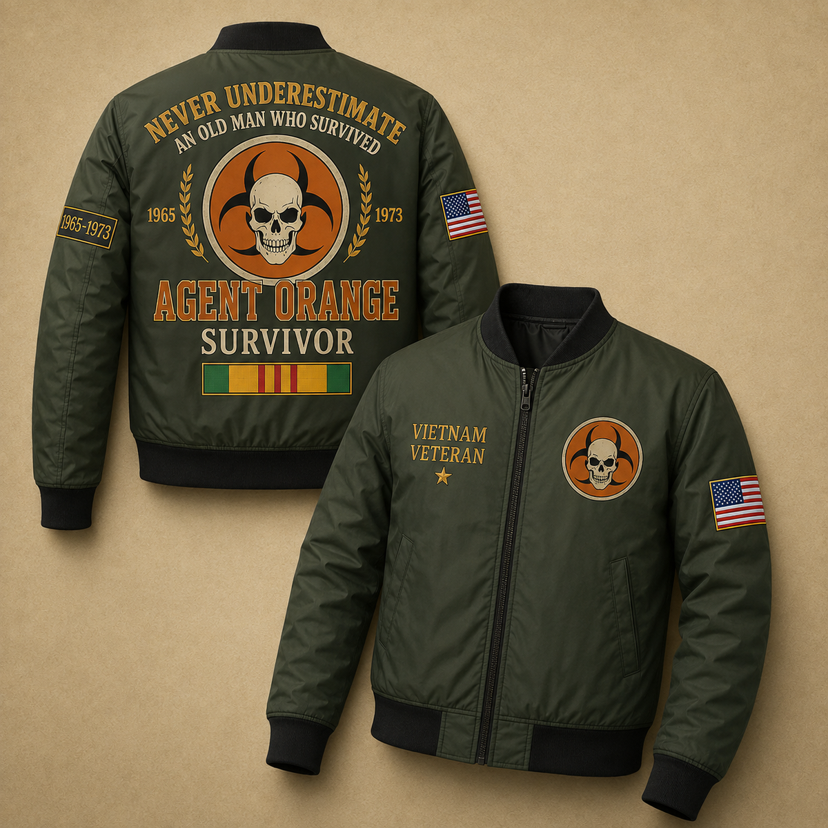 Never Underestimate An Old Man Who Survived Agent Orange