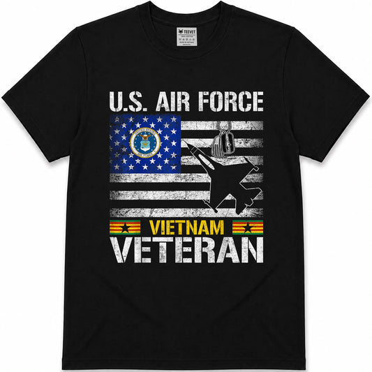 US Air Force Vietnam Veteran T-Shirt