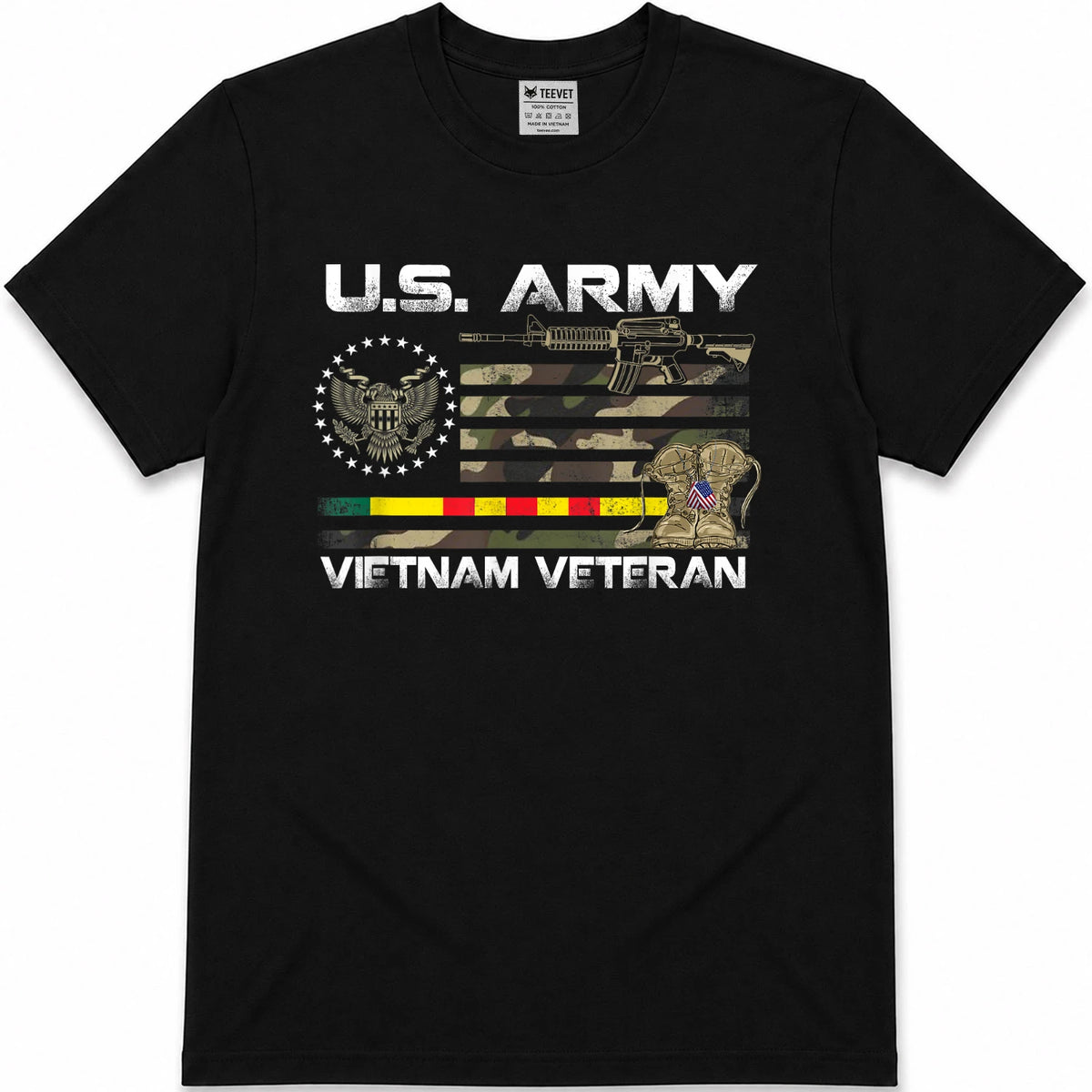U.S. Army Vietnam Veteran T-Shirt, Vietnam Veteran Gift T-Shirt