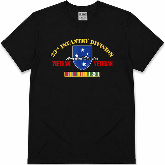 23RD INFANTRY DIVISION Vietnam Veteran T-Shirt