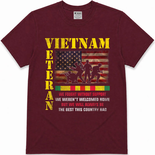 Vietnam Veteran - The Best America Had Military Family T-Shirt