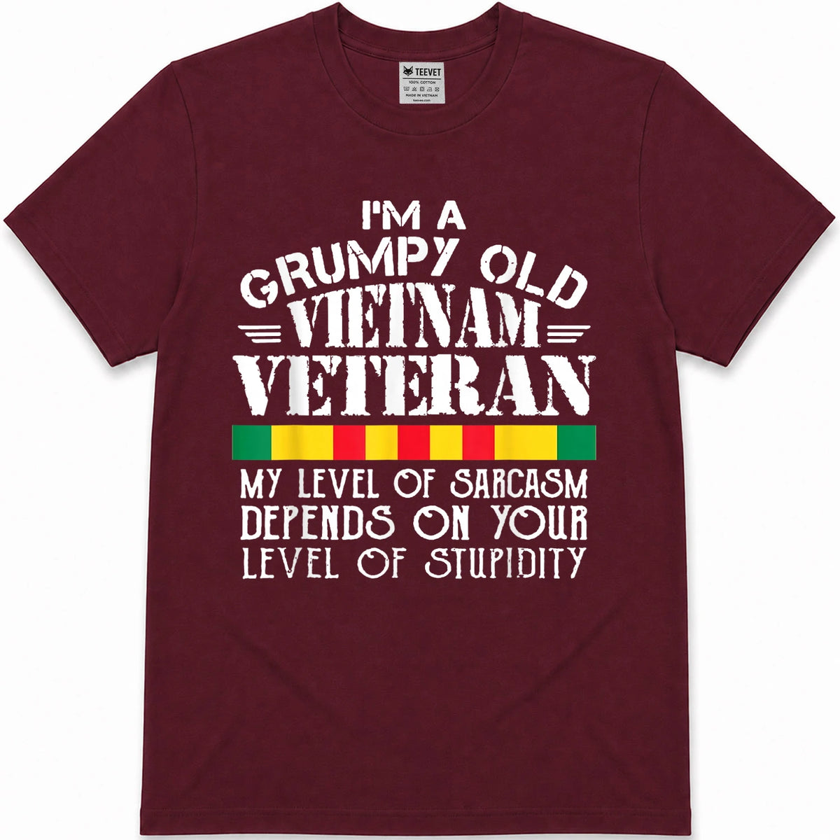 Never Underestimate an Old Man Who is Also Vietnam Veteran T-Shirt