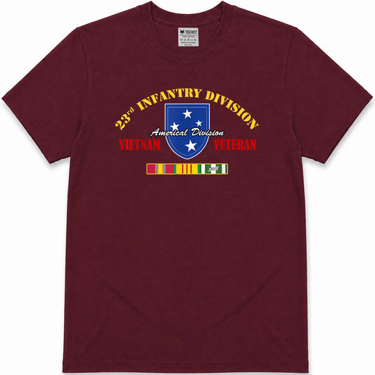 23RD INFANTRY DIVISION Vietnam Veteran T-Shirt