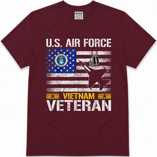 US Air Force Vietnam Veteran T-Shirt