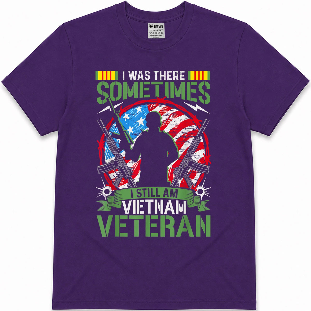 was There Sometimes I Still Am Vietnam Veteran T-Shirt