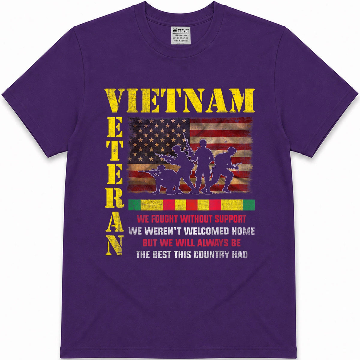 Vietnam Veteran - The Best America Had Military Family T-Shirt