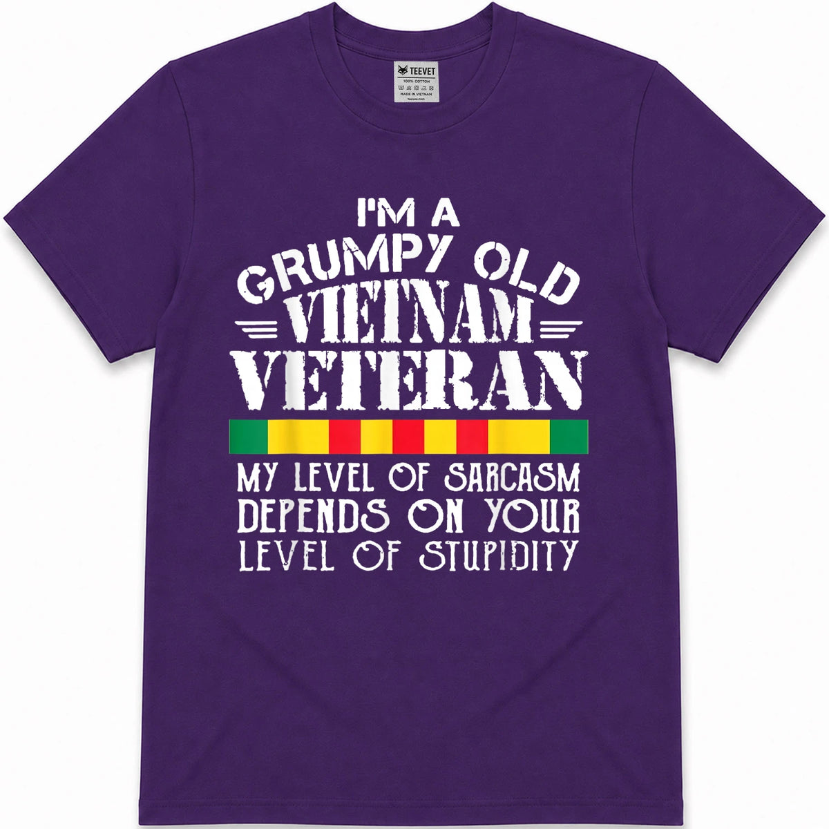 Never Underestimate an Old Man Who is Also Vietnam Veteran T-Shirt