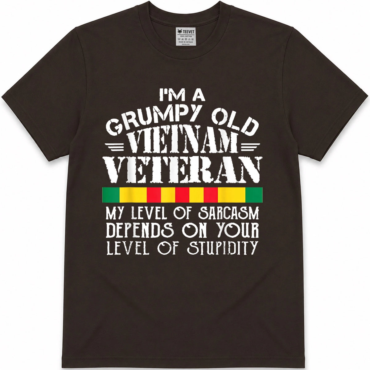 Never Underestimate an Old Man Who is Also Vietnam Veteran T-Shirt