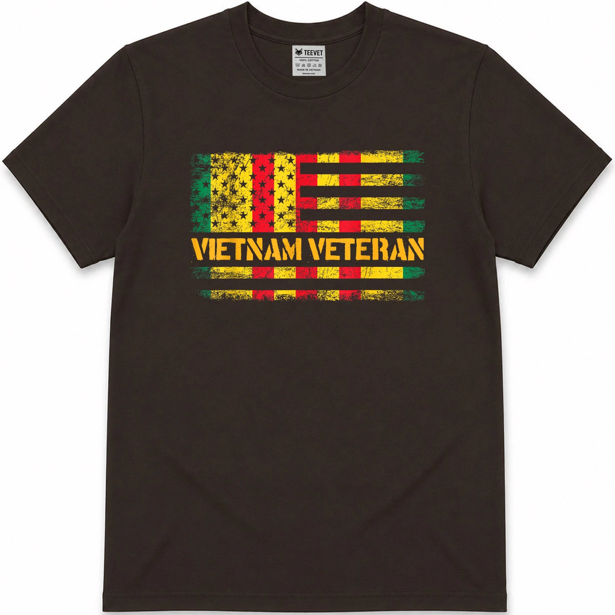 Proud Retired Men USA Vietnam Veteran T-Shirt