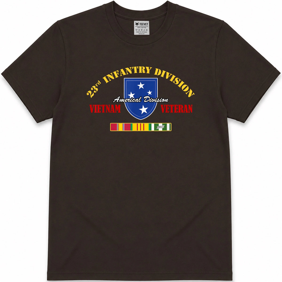 23RD INFANTRY DIVISION Vietnam Veteran T-Shirt