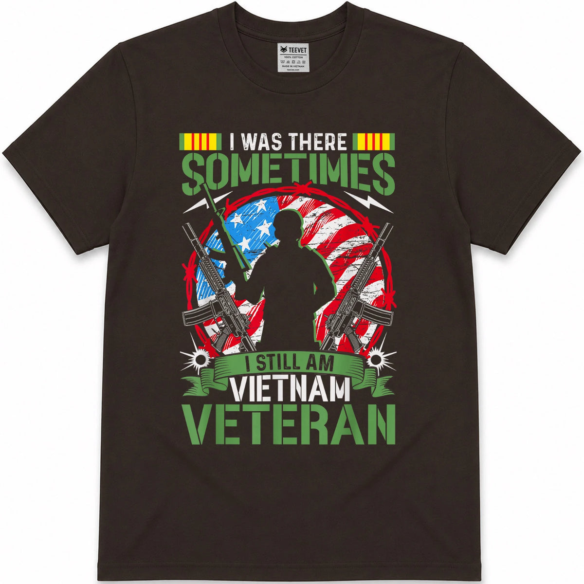 was There Sometimes I Still Am Vietnam Veteran T-Shirt