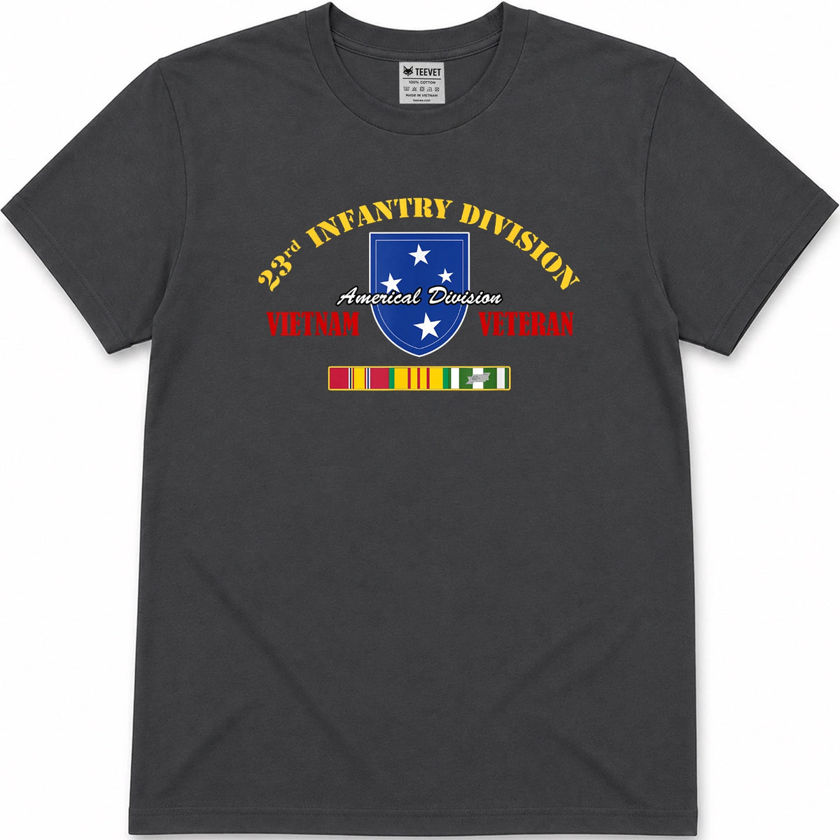 23RD INFANTRY DIVISION Vietnam Veteran T-Shirt