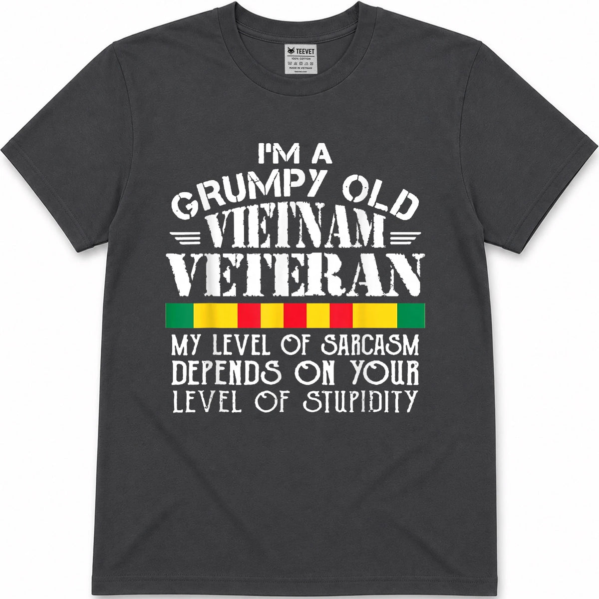 Never Underestimate an Old Man Who is Also Vietnam Veteran T-Shirt