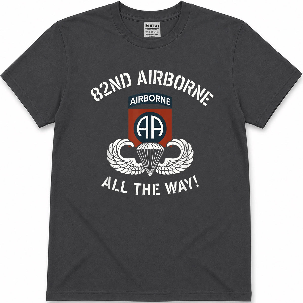 82nd Airborne Division Infantry Paratrooper Vietnam Veteran T-Shirt