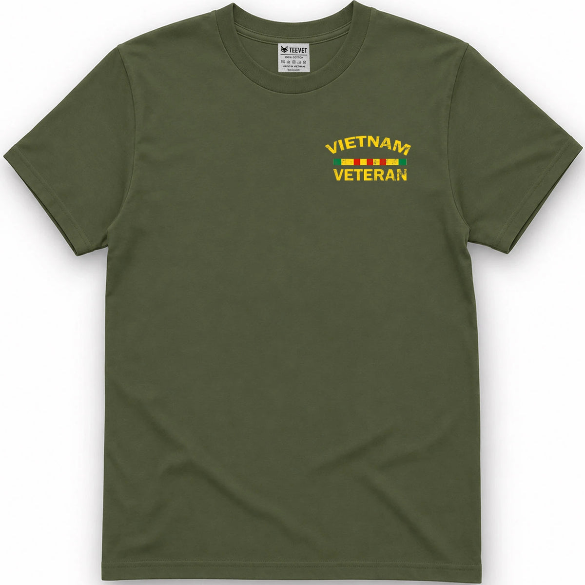U.S Army Vietnam Veteran Vintage USA Soldier Vietnam War T-Shirt