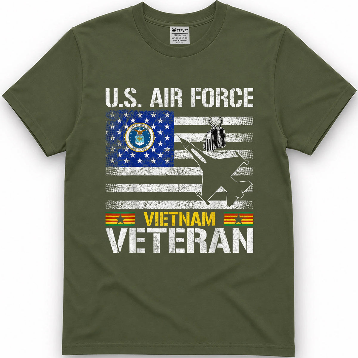 US Air Force Vietnam Veteran T-Shirt