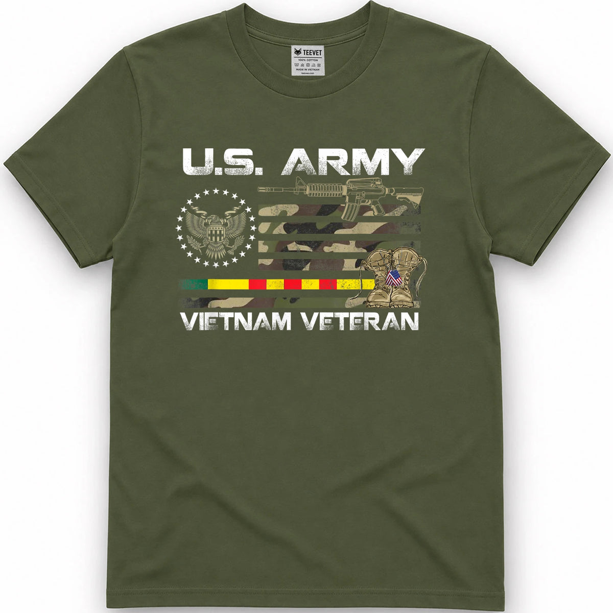 U.S. Army Vietnam Veteran T-Shirt, Vietnam Veteran Gift T-Shirt