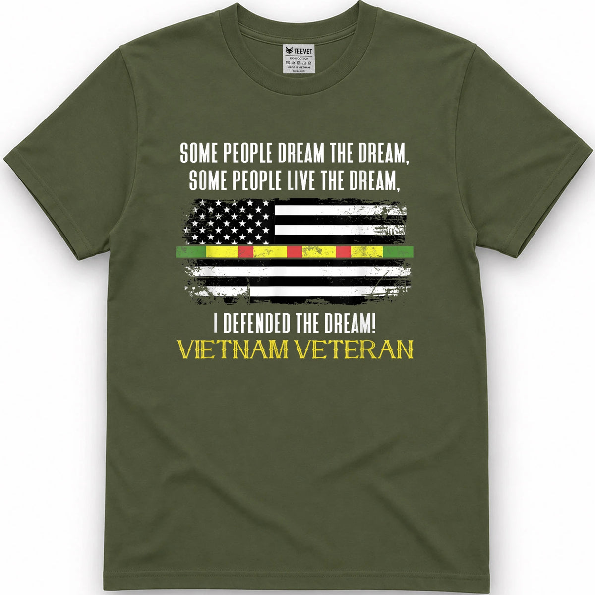Vietnam Vet Vietnam Veteran Grandpa Retired Veteran T-Shirt