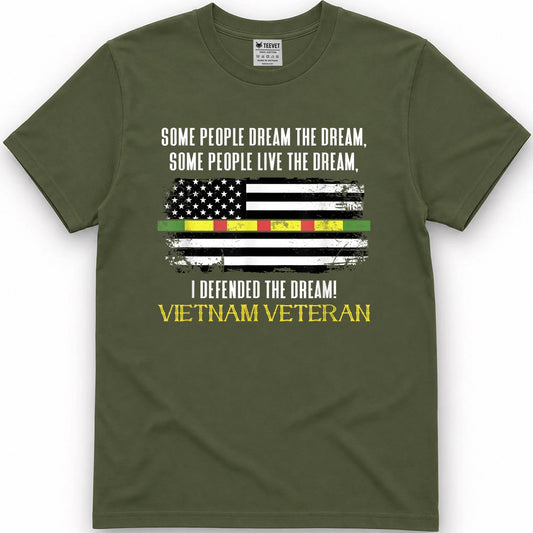 Vietnam Vet Vietnam Veteran Grandpa Retired Veteran T-Shirt